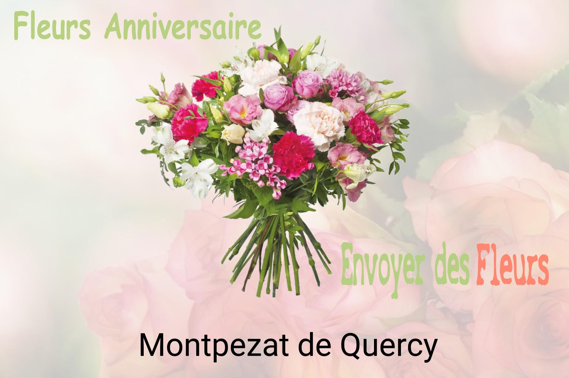Bouquet de fleurs d’anniversaire livré à Montpezat-de-Quercy