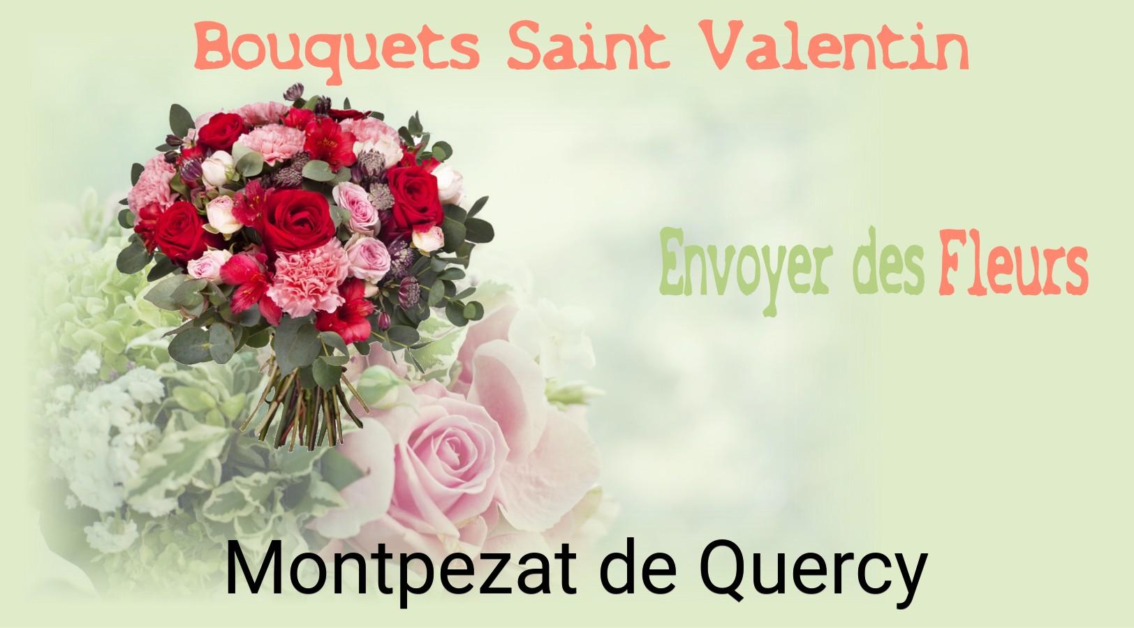 Roses de Saint-Valentin livrées à Montpezat-de-Quercy